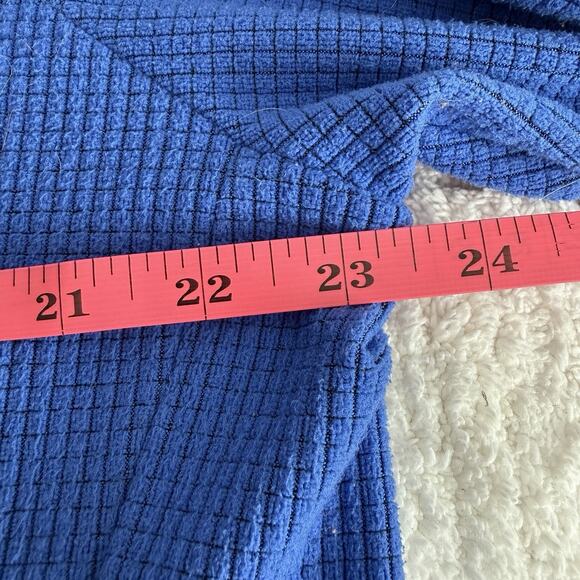 Outdoor Research Women's XL Blue Sweater Trail Mix Waffle Knit Athleisure Trails - Picture 10 of 15